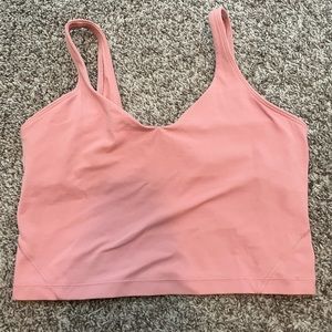 LULULEMON Pink Puff Align Tank, EUC, Size 8
